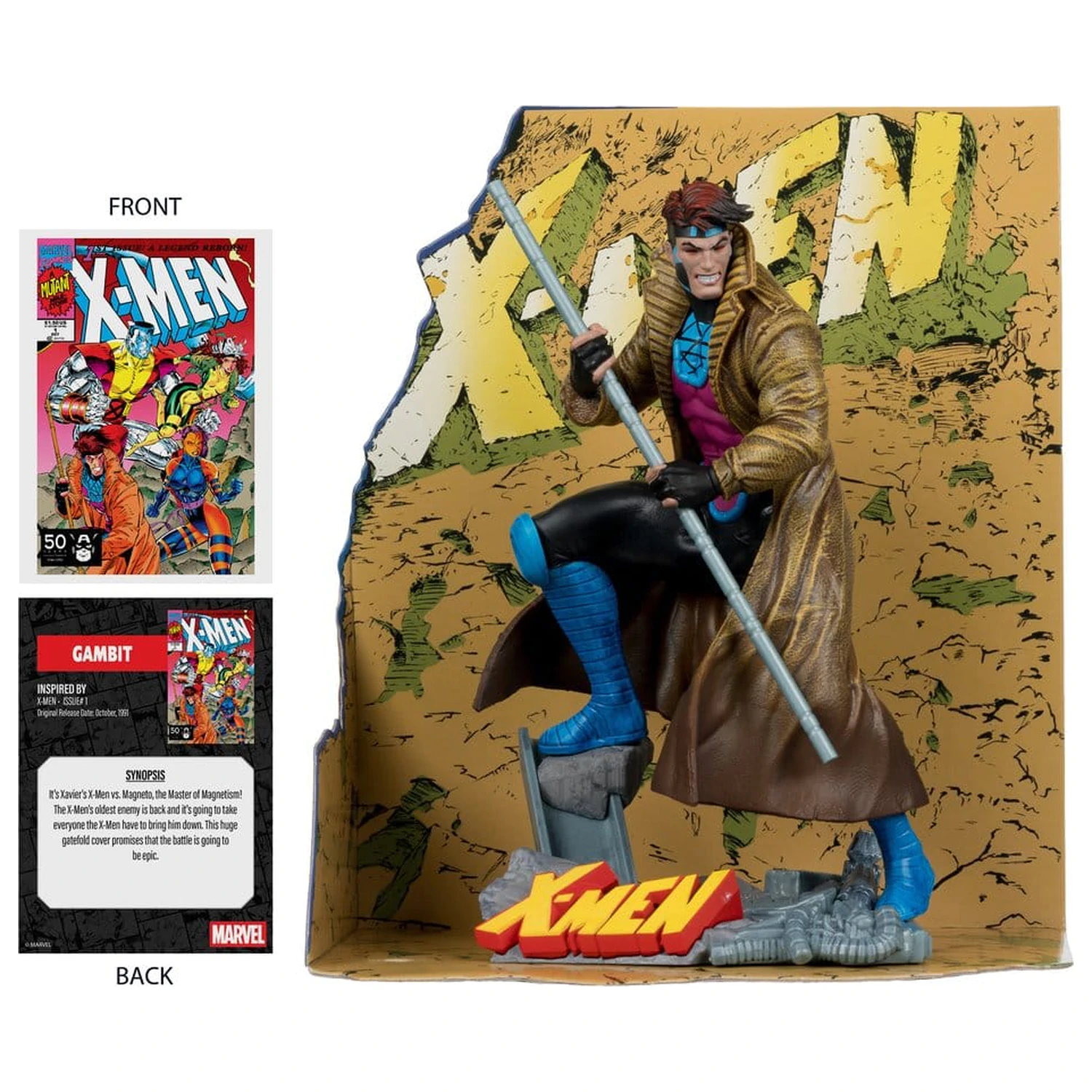 Marvel Collection PVC Kip 1/10 Gambit (X-Men #1) 18 cm fotografija izdelka