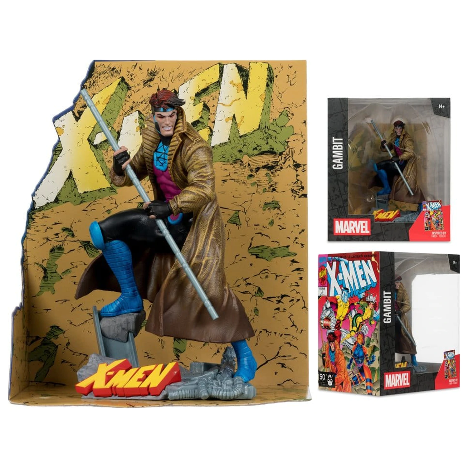 Marvel Collection PVC Kip 1/10 Gambit (X-Men #1) 18 cm fotografija izdelka