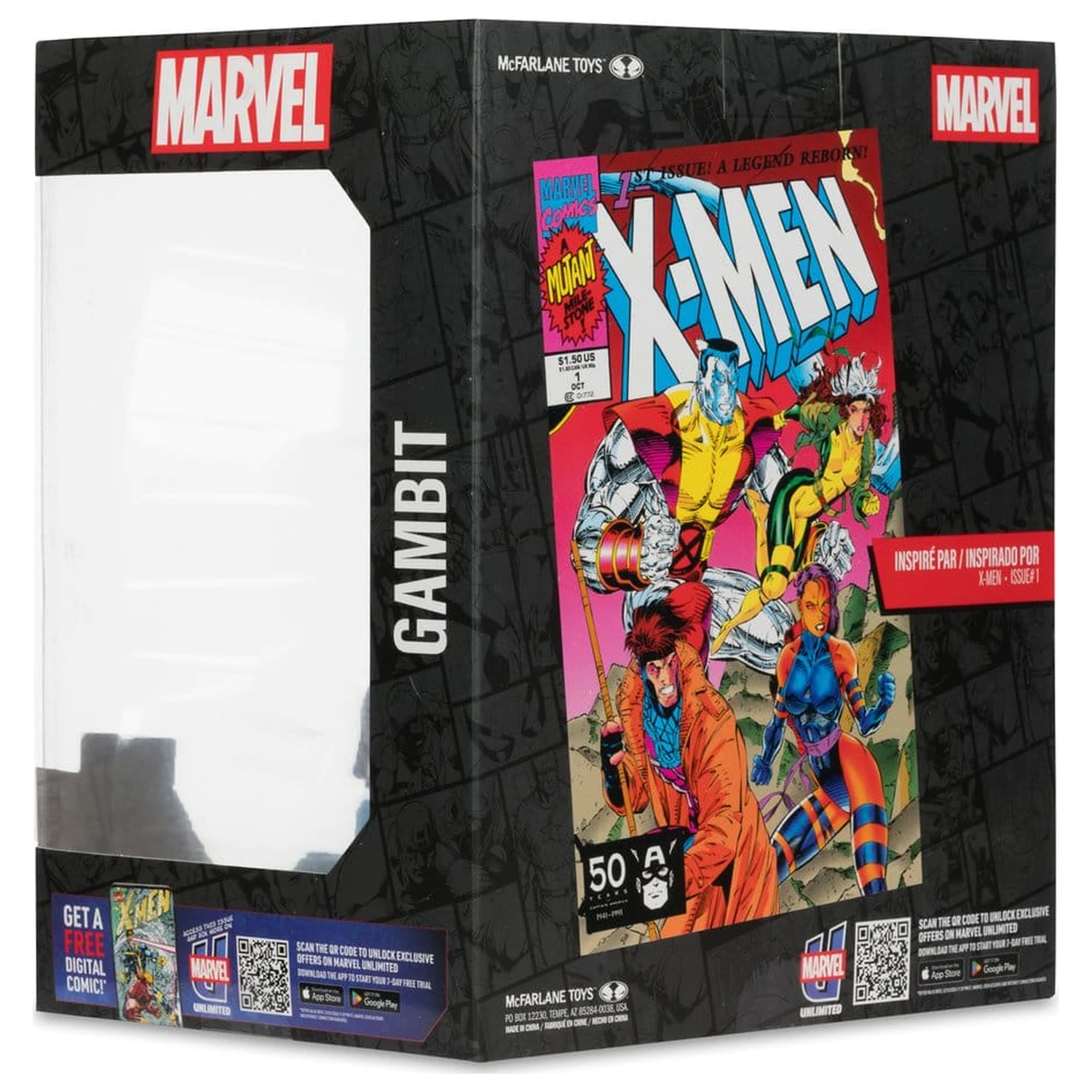 Marvel Collection PVC Kip 1/10 Gambit (X-Men #1) 18 cm fotografija izdelka
