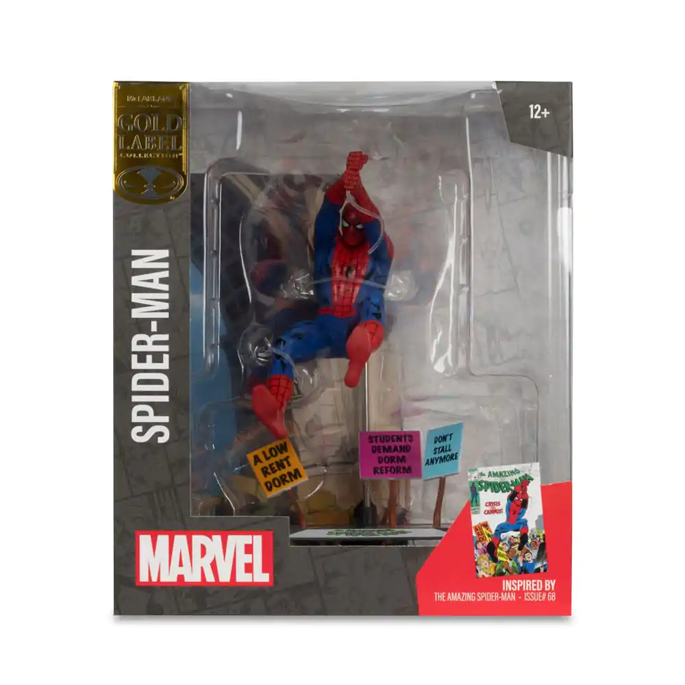 Marvel Collection PVC Kip 1/10 Spider-Man (The Amazing Spider-Man #68) (Gold Label) 15 cm fotografija izdelka