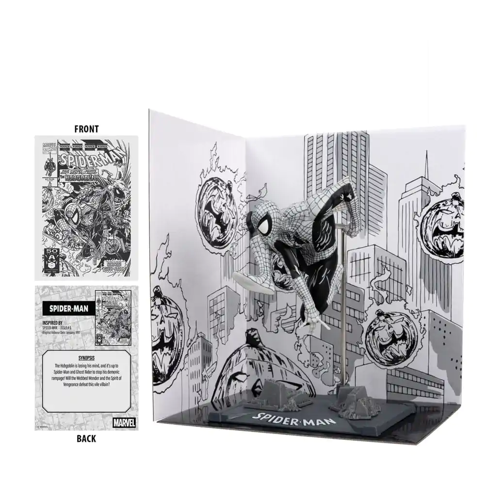 Marvel Collection PVC Kip 1/10 Spider-Man (Spider-Man #6)(Line Art)(Gold Label) 10 cm fotografija izdelka