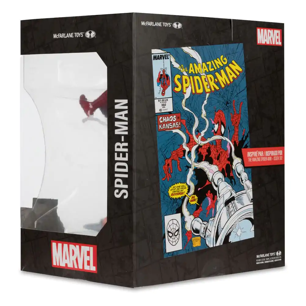 Marvel Collection PVC Kip 1/10 Spider-Man (The Amazing Spider-Man #302) 17 cm fotografija izdelka