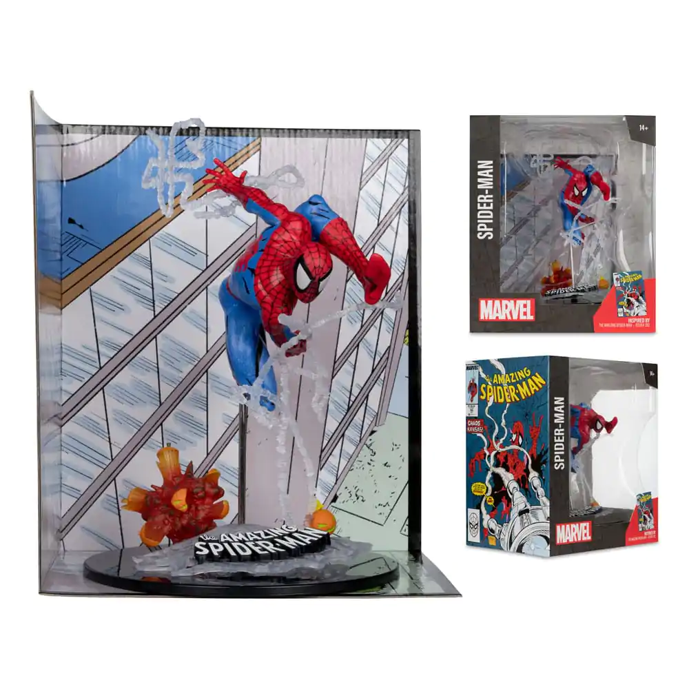 Marvel Collection PVC Kip 1/10 Spider-Man (The Amazing Spider-Man #302) 17 cm fotografija izdelka