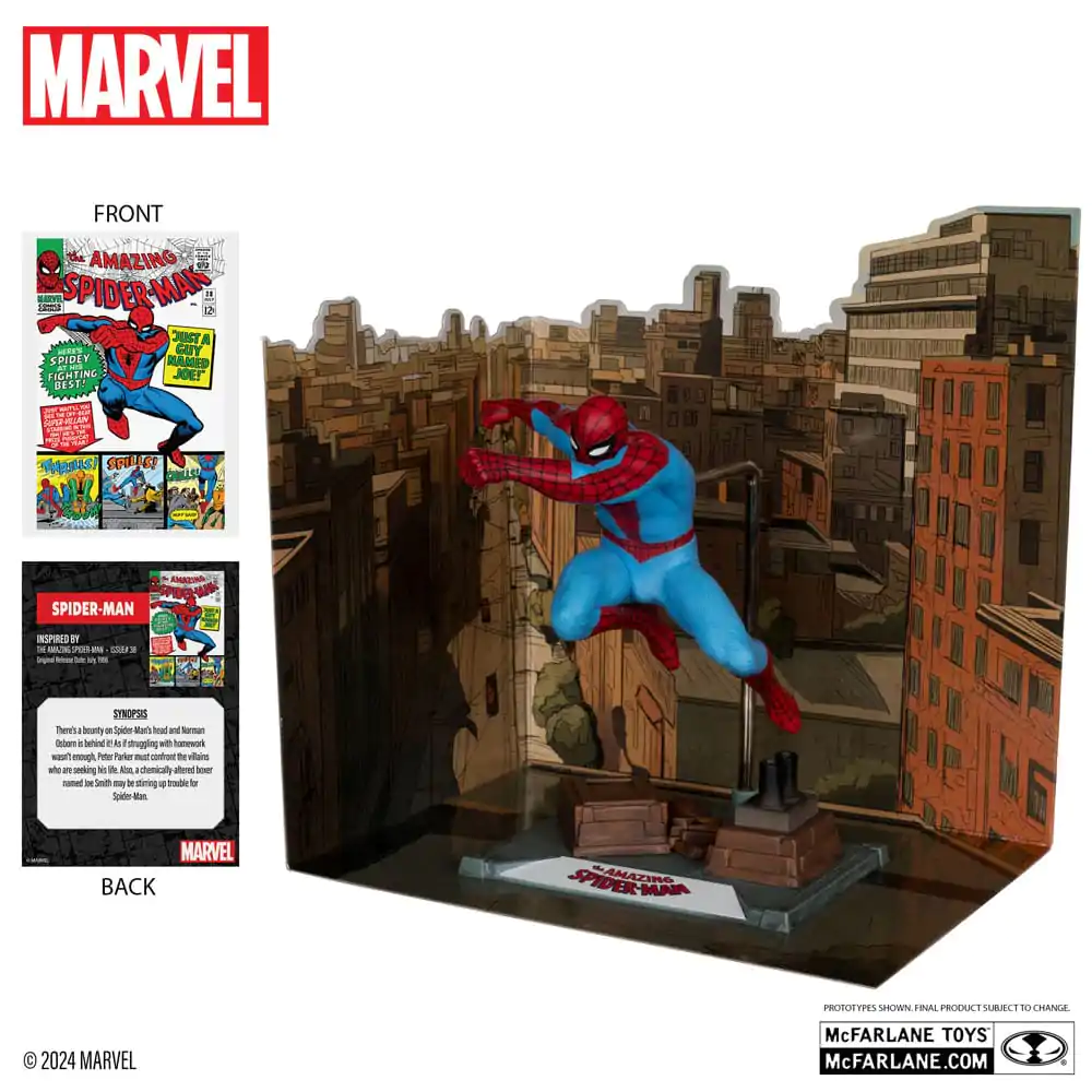 Marvel Collection PVC Kip 1/10 Spider-Man (The Amazing Spider-Man #38) (Gold Label) 15 cm fotografija izdelka