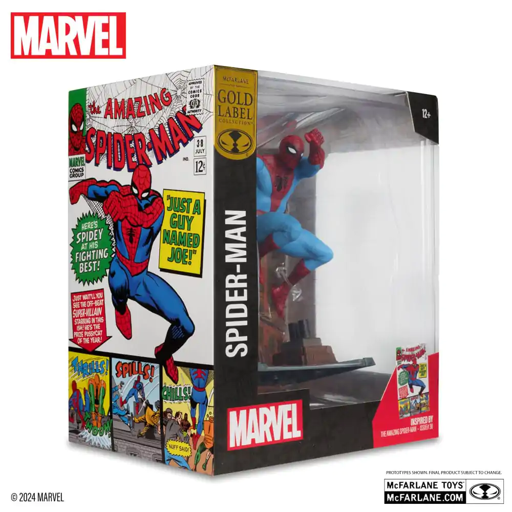 Marvel Collection PVC Kip 1/10 Spider-Man (The Amazing Spider-Man #38) (Gold Label) 15 cm fotografija izdelka