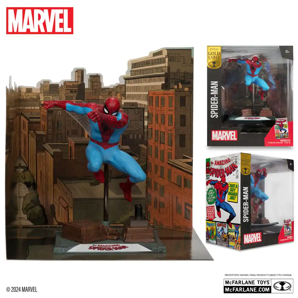 Marvel Collection PVC Kip 1/10 Spider-Man (The Amazing Spider-Man #38) (Gold Label) 15 cm fotografija izdelka