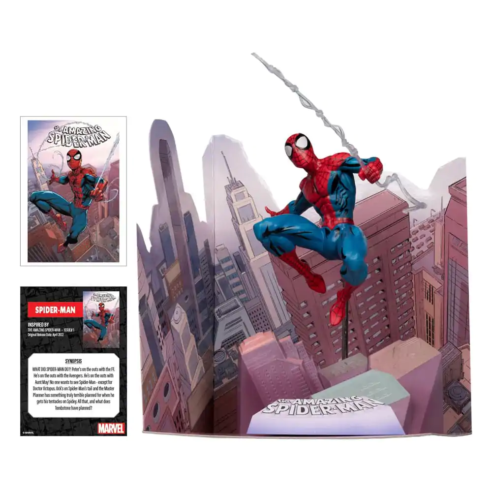 Marvel Collection PVC Kip 1/10 Spider-Man (The Amazing Spiderman #1) 17 cm fotografija izdelka