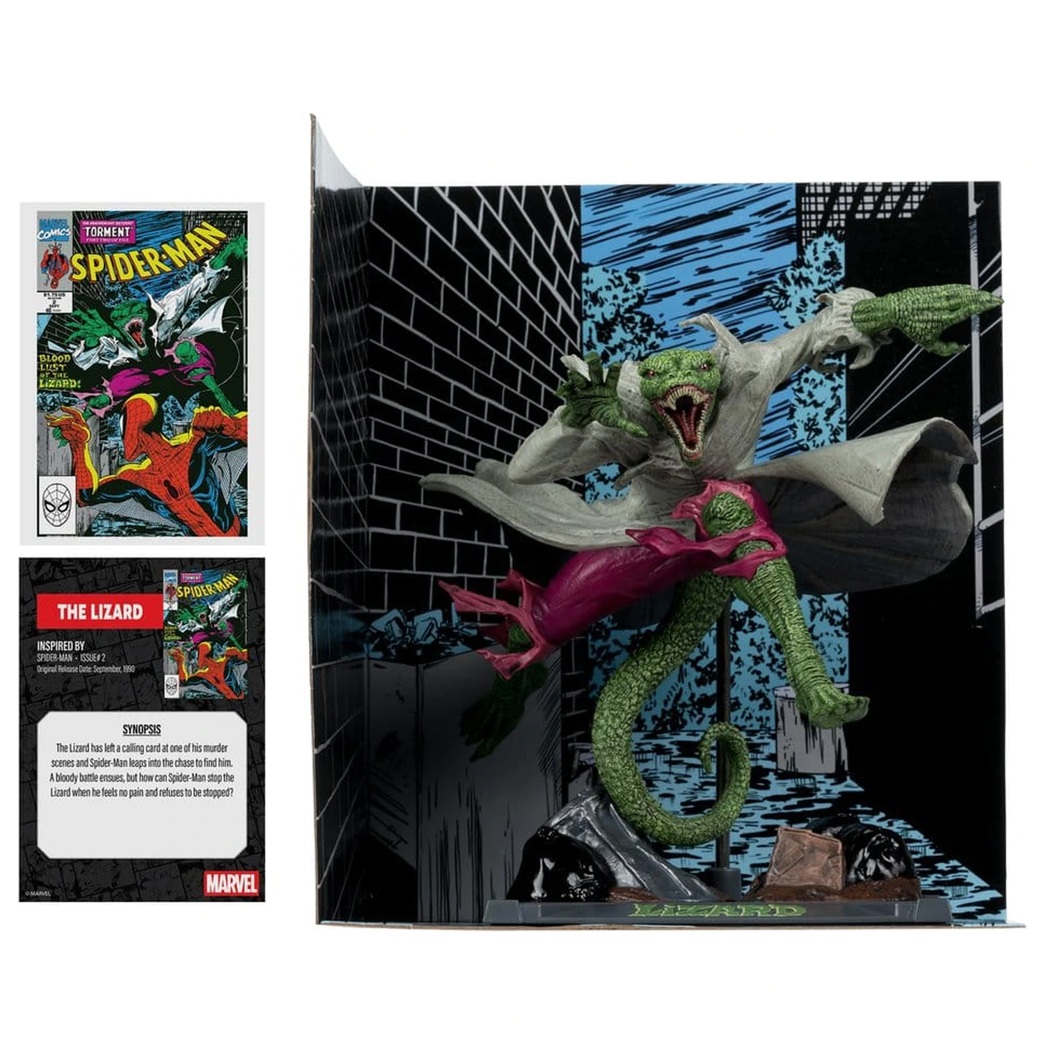 Marvel Collection PVC Kip 1/10 The Lizard (Spider-Man #2) 15 cm fotografija izdelka