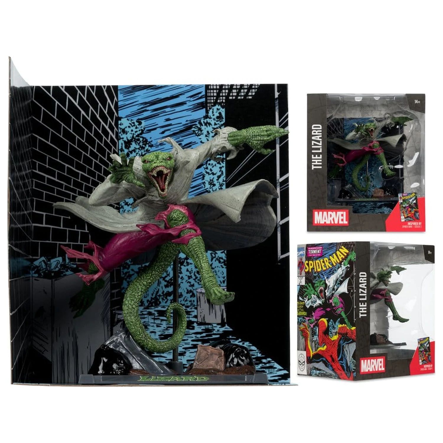 Marvel Collection PVC Kip 1/10 The Lizard (Spider-Man #2) 15 cm fotografija izdelka