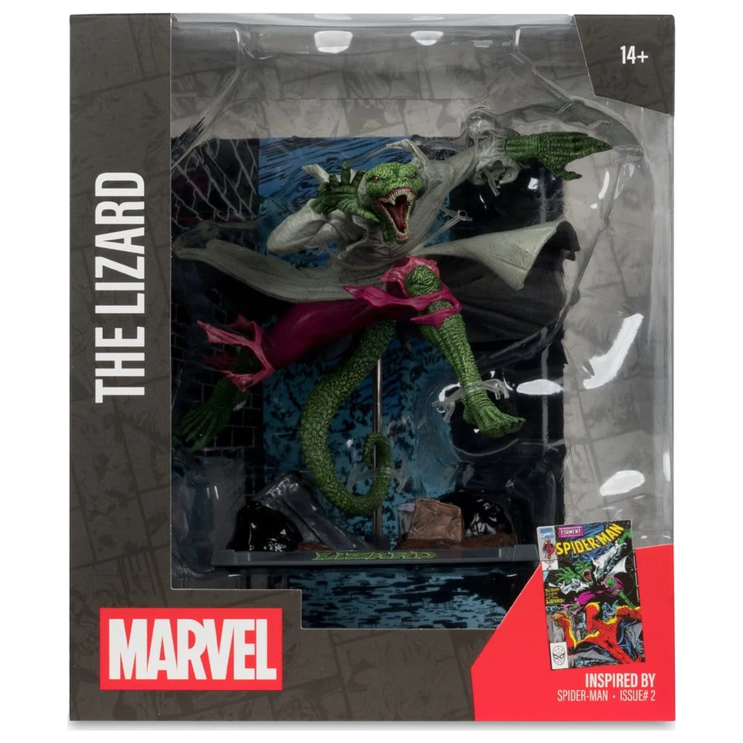 Marvel Collection PVC Kip 1/10 The Lizard (Spider-Man #2) 15 cm fotografija izdelka