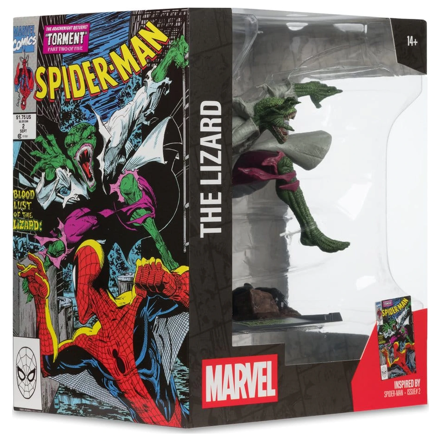 Marvel Collection PVC Kip 1/10 The Lizard (Spider-Man #2) 15 cm fotografija izdelka