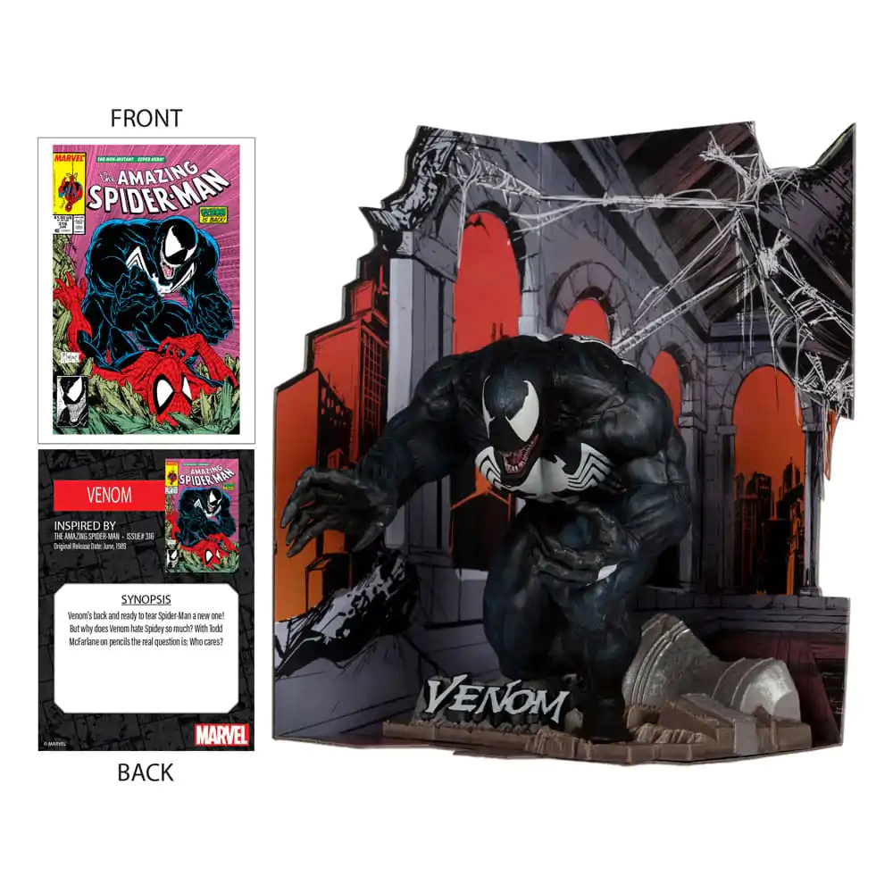Marvel Collection PVC kip 1/10 Venom (The Amazing Spider-Man #316) 16 cm fotografija izdelka