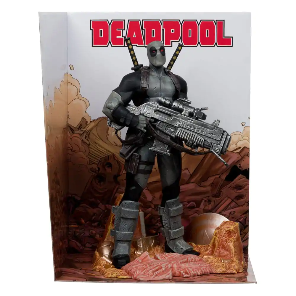 Marvel Collection PVC Kip 1/6 Deadpool (Deadpool #1)(Grey Suit Chase) 27 cm fotografija izdelka