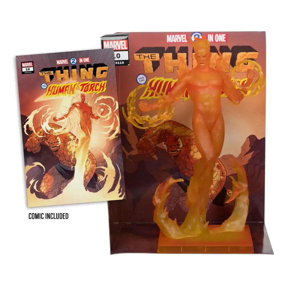 Marvel Collection PVC kip 1/6 Human Torch (Marvel 2 in 1 #10) 29 cm fotografija izdelka