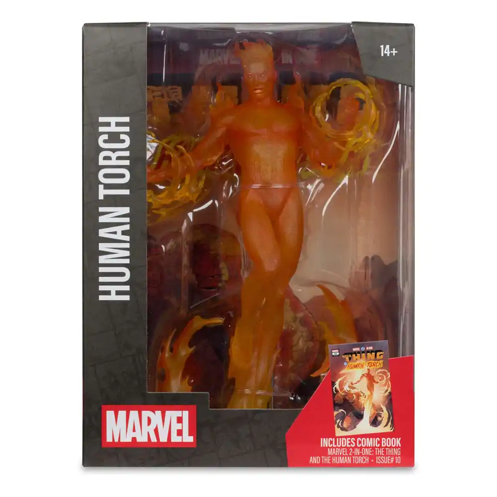 Marvel Collection PVC kip 1/6 Human Torch (Marvel 2 in 1 #10) 29 cm fotografija izdelka