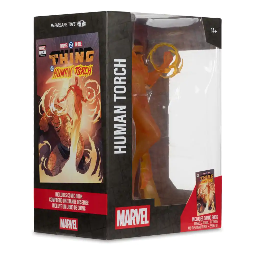 Marvel Collection PVC kip 1/6 Human Torch (Marvel 2 in 1 #10) 29 cm fotografija izdelka