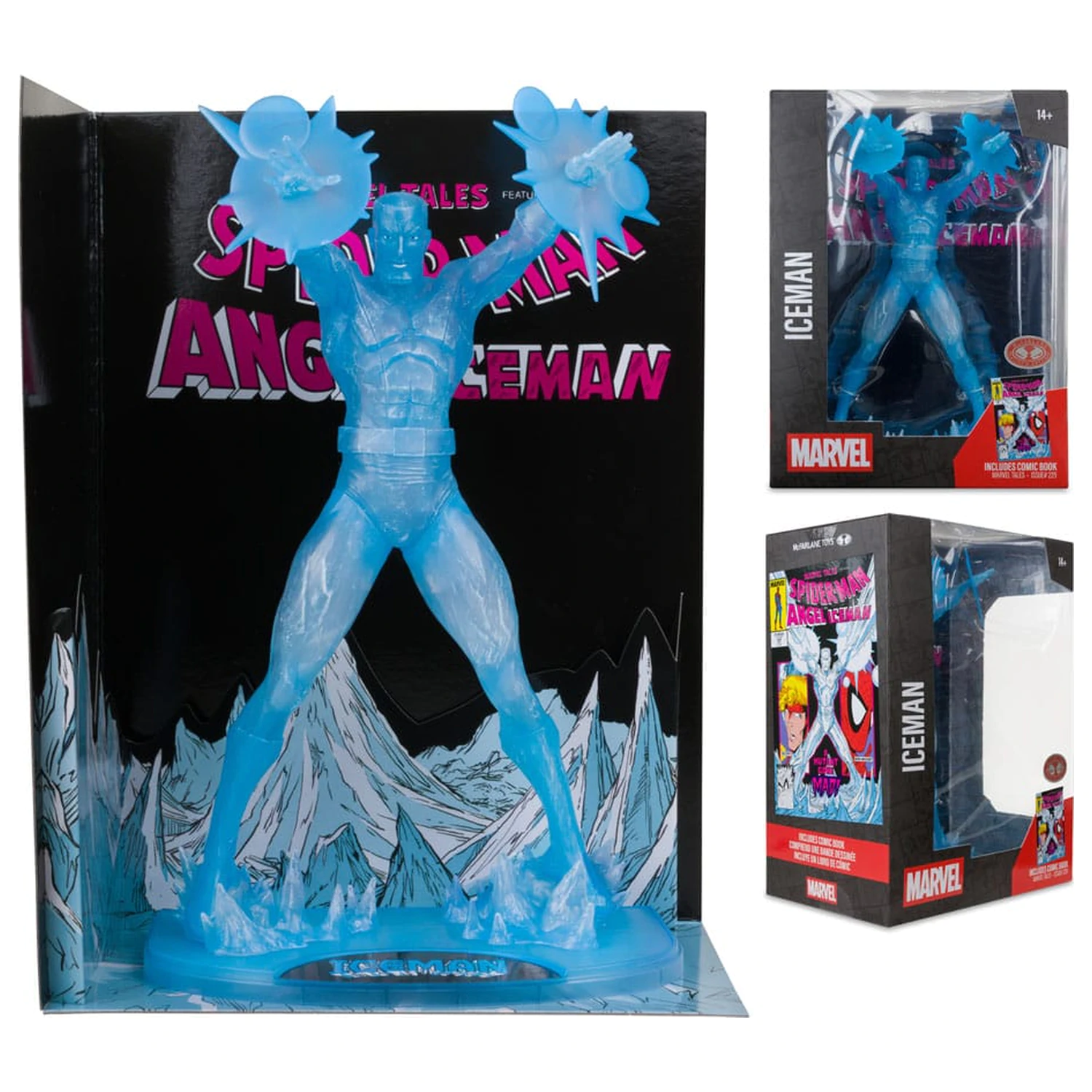 Marvel Collection PVC kip 1/6 Iceman (Marvel Tales #229) (Red Platinum Edition) 29 cm fotografija izdelka