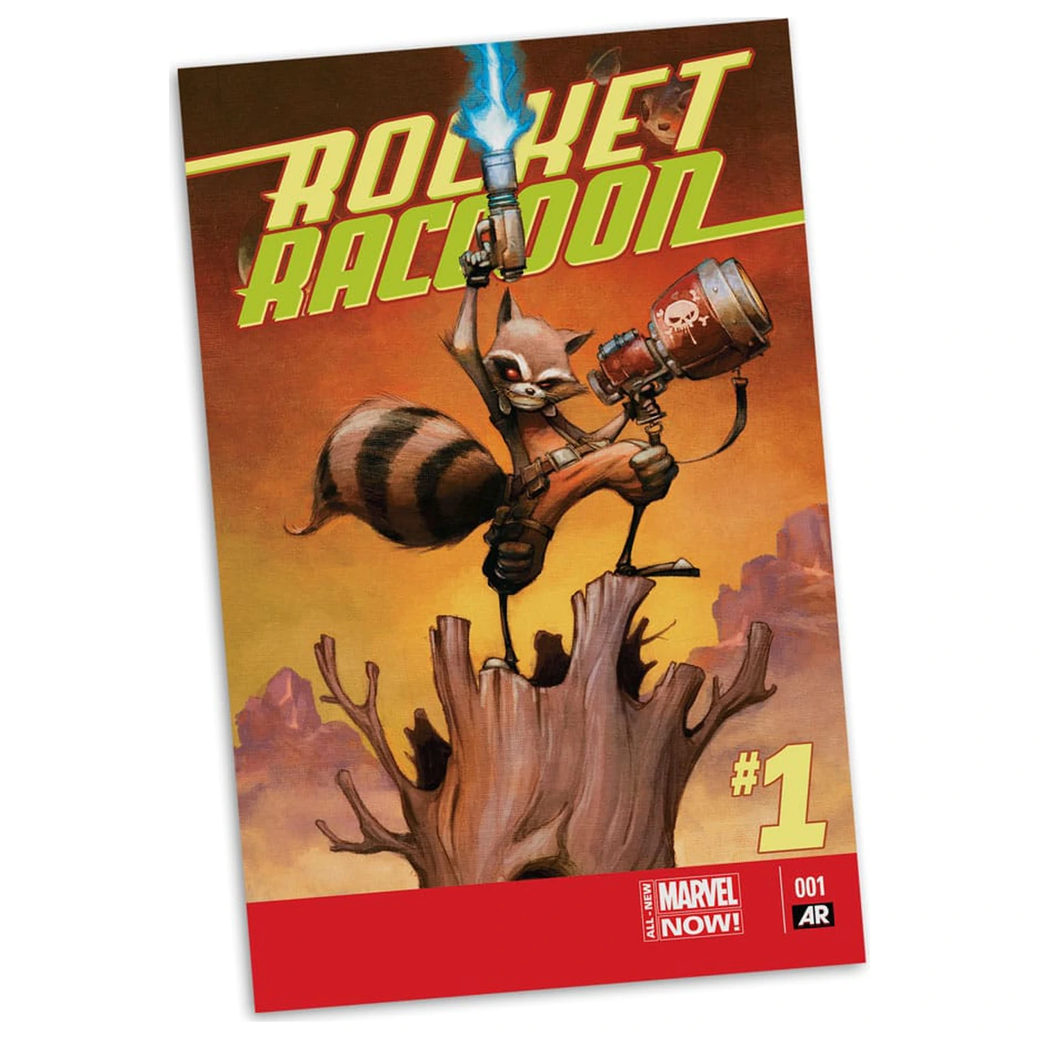 Marvel Collection PVC kip 1/6 Rocket Racoon (Rocket Racoon: A Chasing Tale #1) 18 cm fotografija izdelka