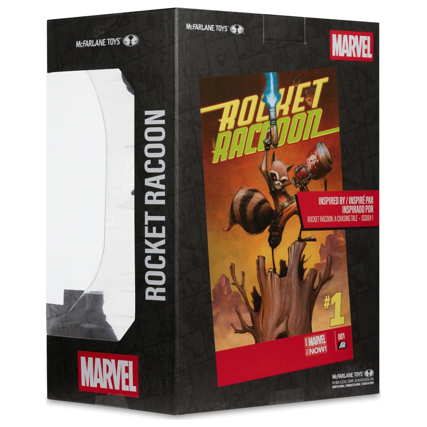 Marvel Collection PVC kip 1/6 Rocket Racoon (Rocket Racoon: A Chasing Tale #1) 18 cm fotografija izdelka