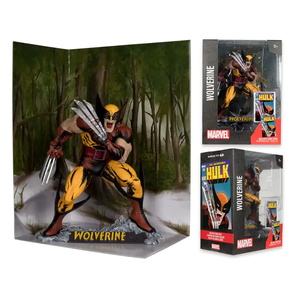 Marvel Collection PVC kip 1/6 Wolverine (The Incredible Hulk #340) 21 cm fotografija izdelka