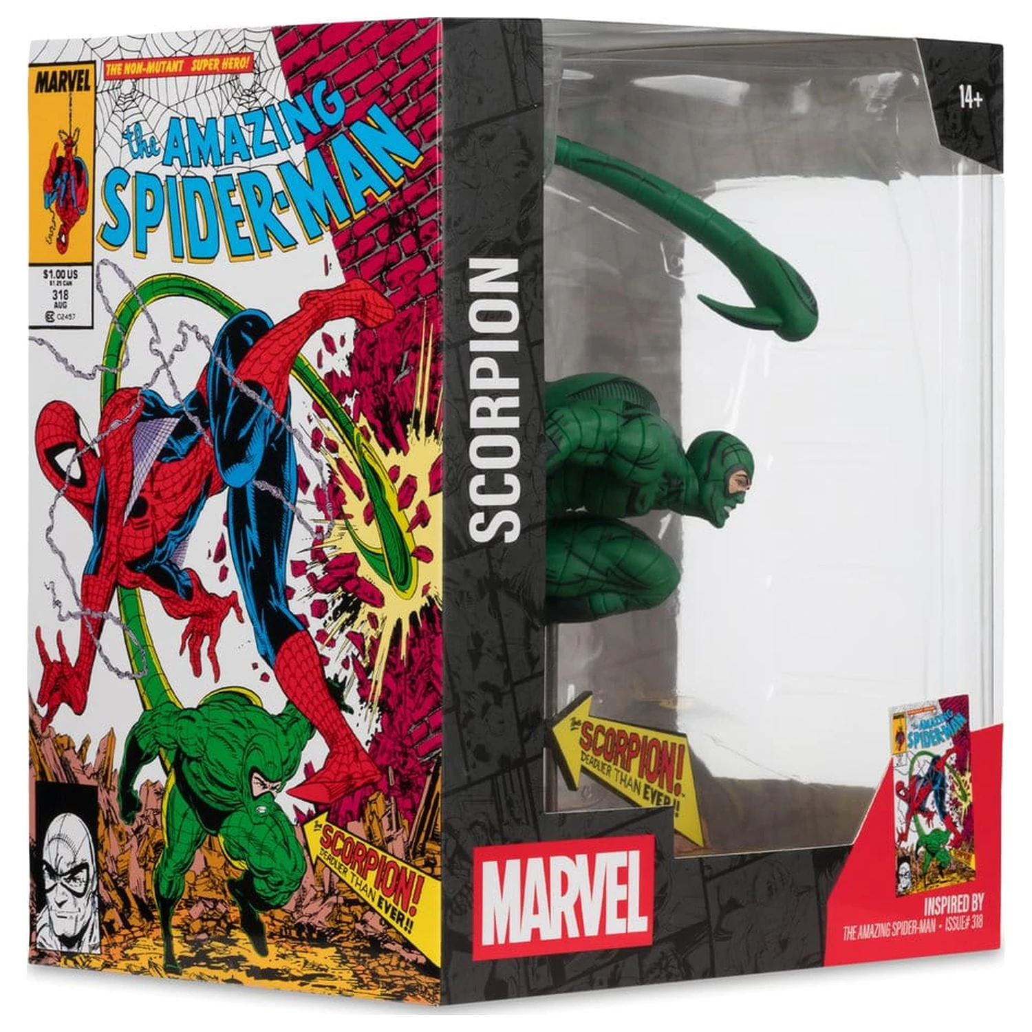 Marvel Collection PVC figura 1/10 Scorpion (The Amazing Spider-Man #318) 17 cm fotografija izdelka