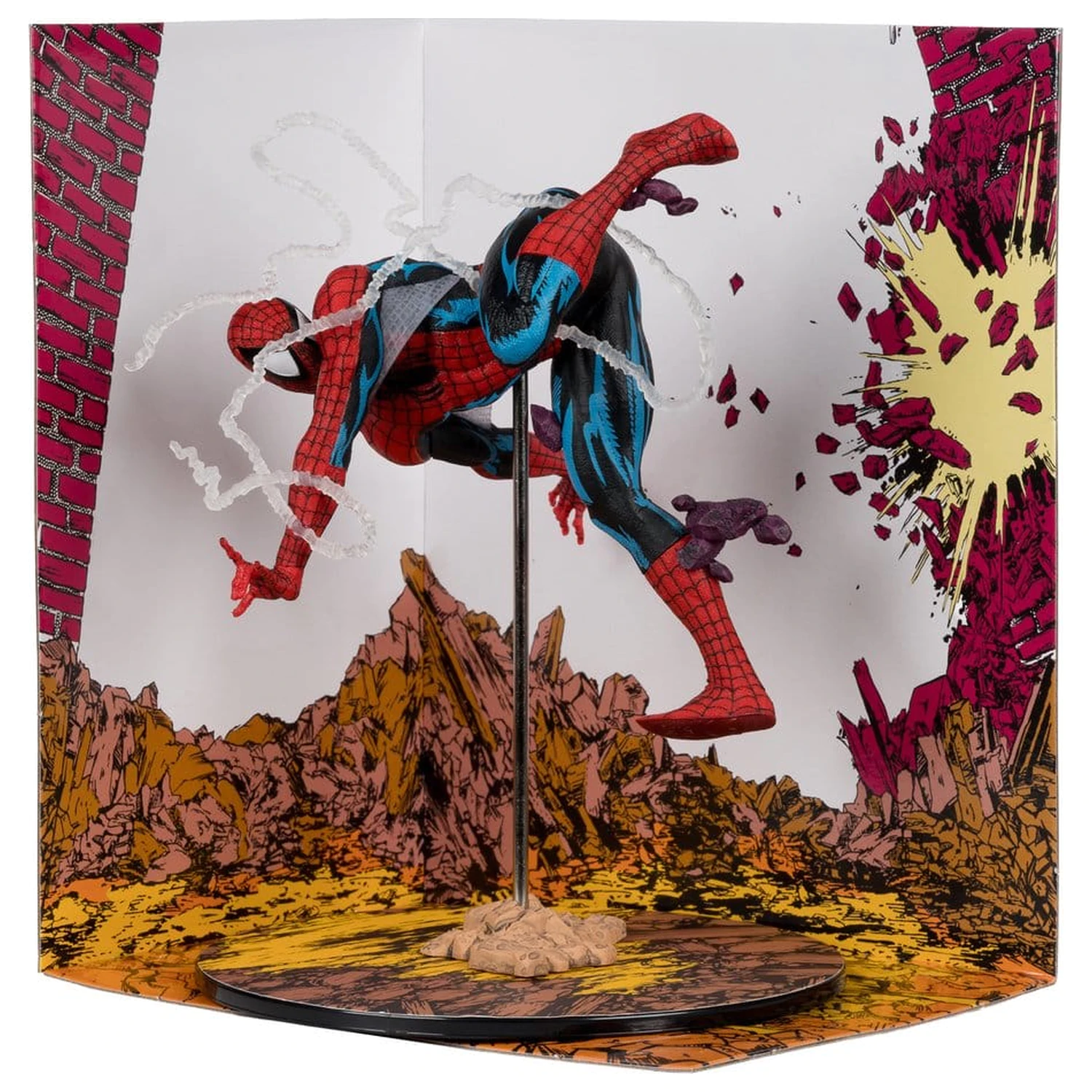 Marvel Collection PVC Figura 1/10 Spider-Man (The Amazing Spider-Man #318) 17 cm fotografija izdelka