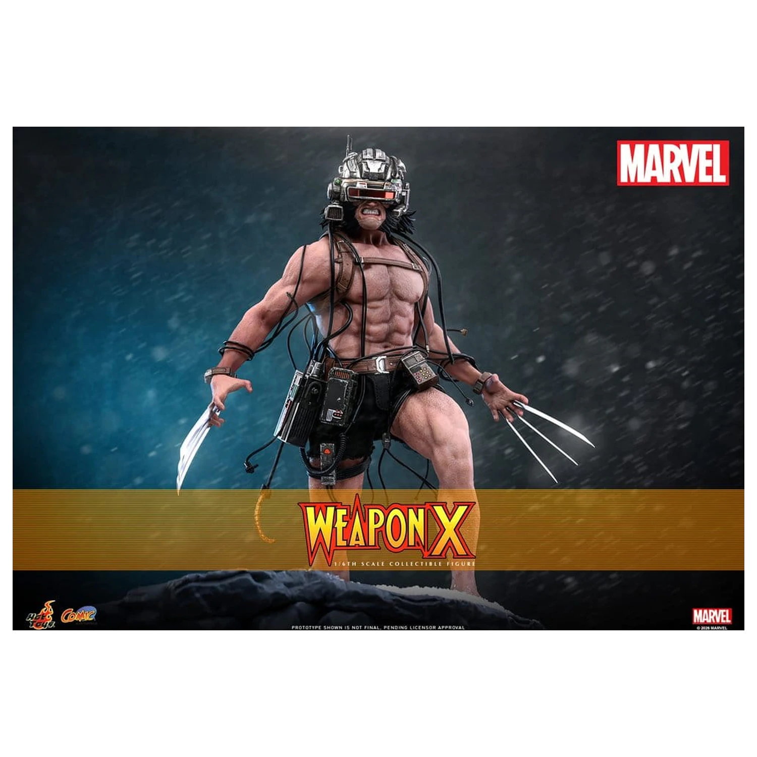 Marvel Comic Masterpiece akcijska figura 1/6 Weapon X 31 cm fotografija izdelka