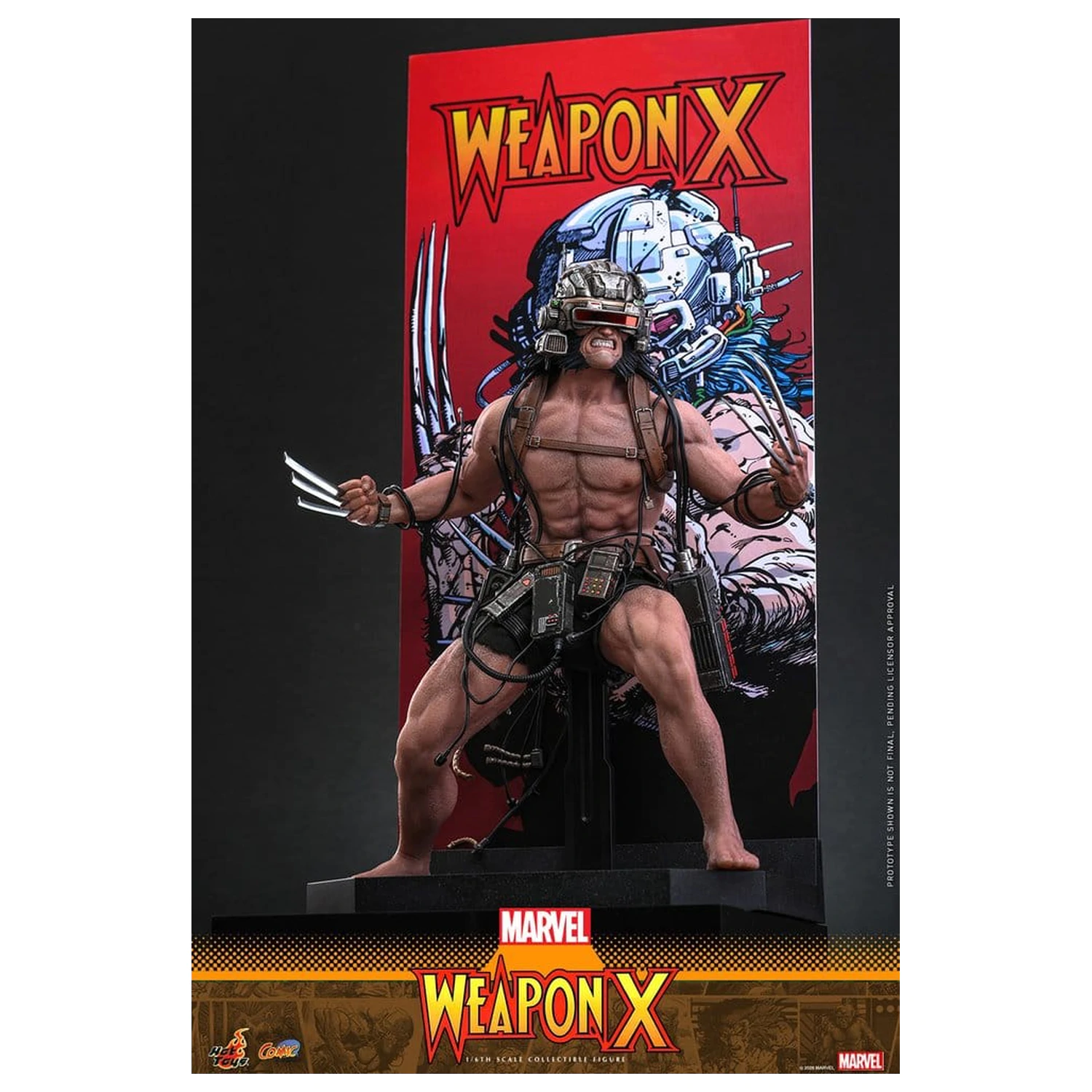 Marvel Comic Masterpiece akcijska figura 1/6 Weapon X 31 cm fotografija izdelka