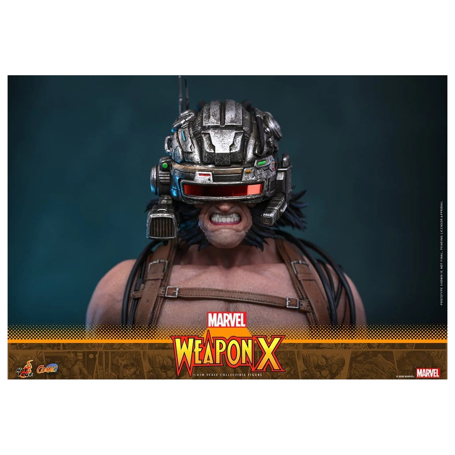 Marvel Comic Masterpiece akcijska figura 1/6 Weapon X 31 cm fotografija izdelka