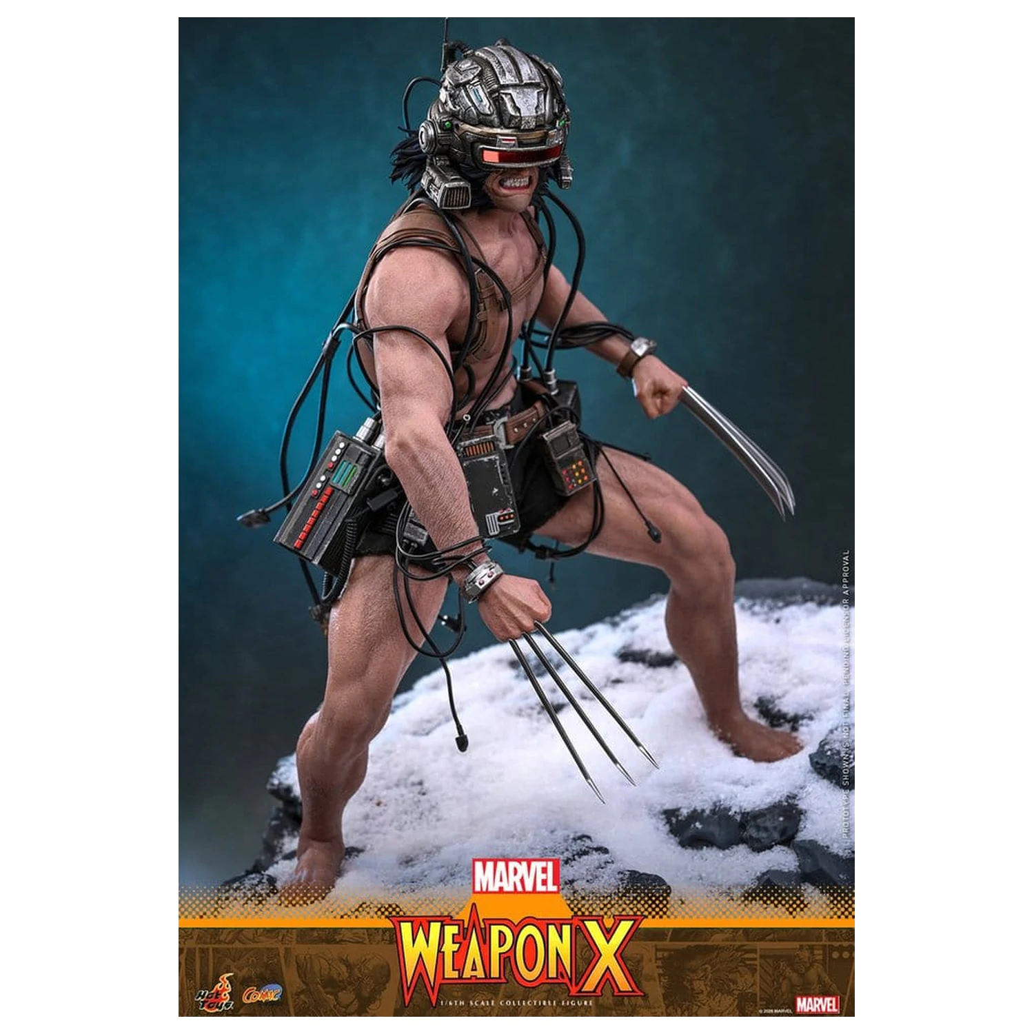 Marvel Comic Masterpiece akcijska figura 1/6 Weapon X 31 cm fotografija izdelka