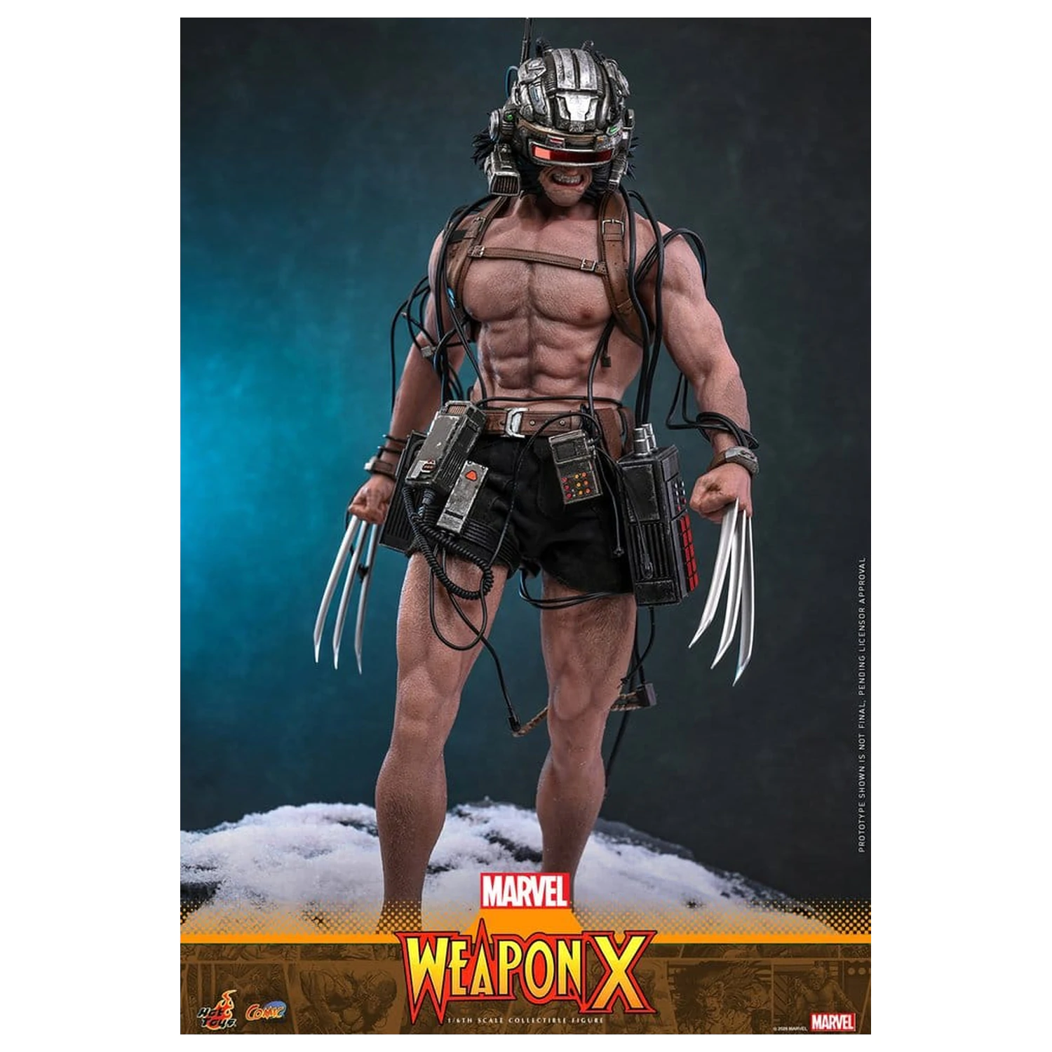 Marvel Comic Masterpiece akcijska figura 1/6 Weapon X 31 cm fotografija izdelka