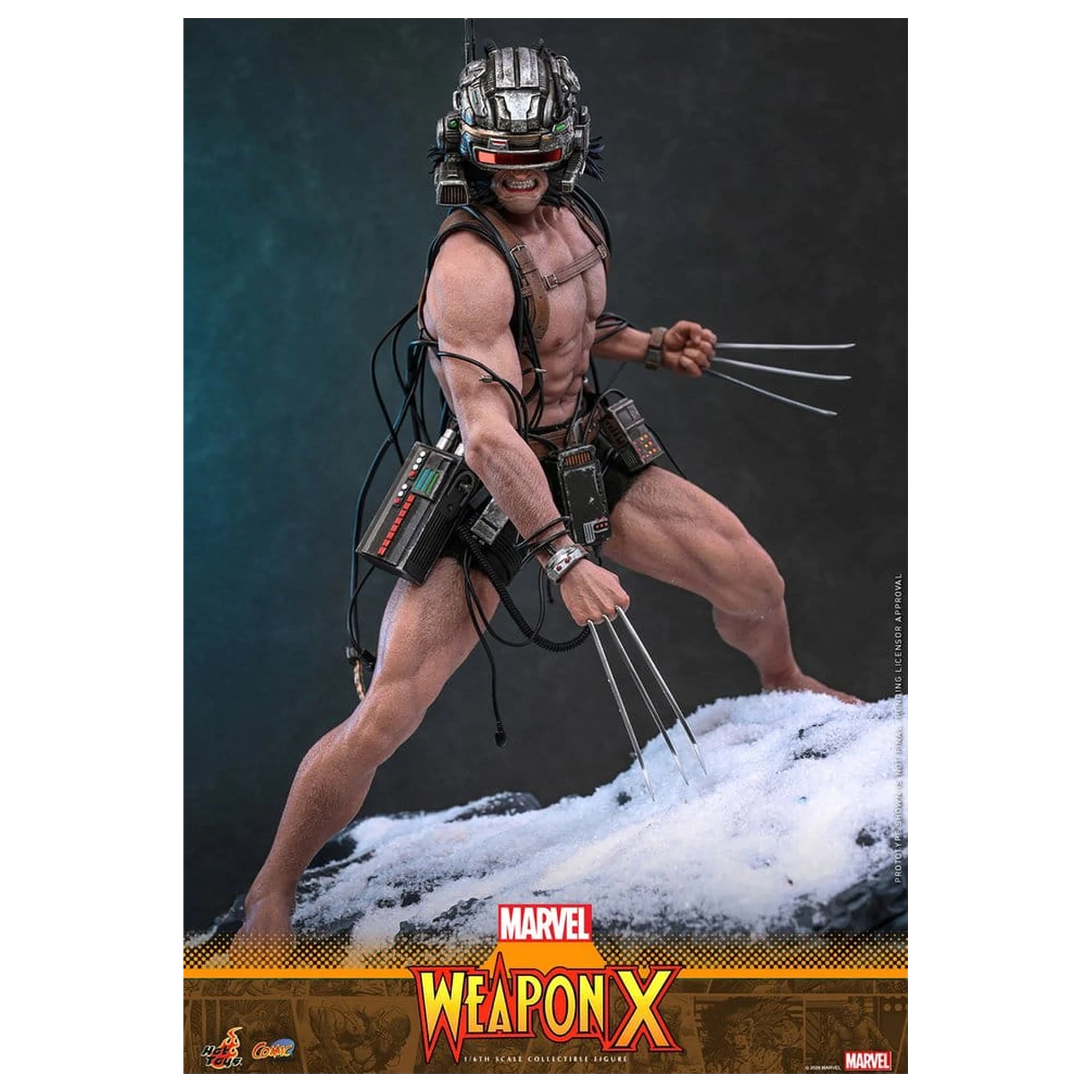 Marvel Comic Masterpiece akcijska figura 1/6 Weapon X 31 cm fotografija izdelka