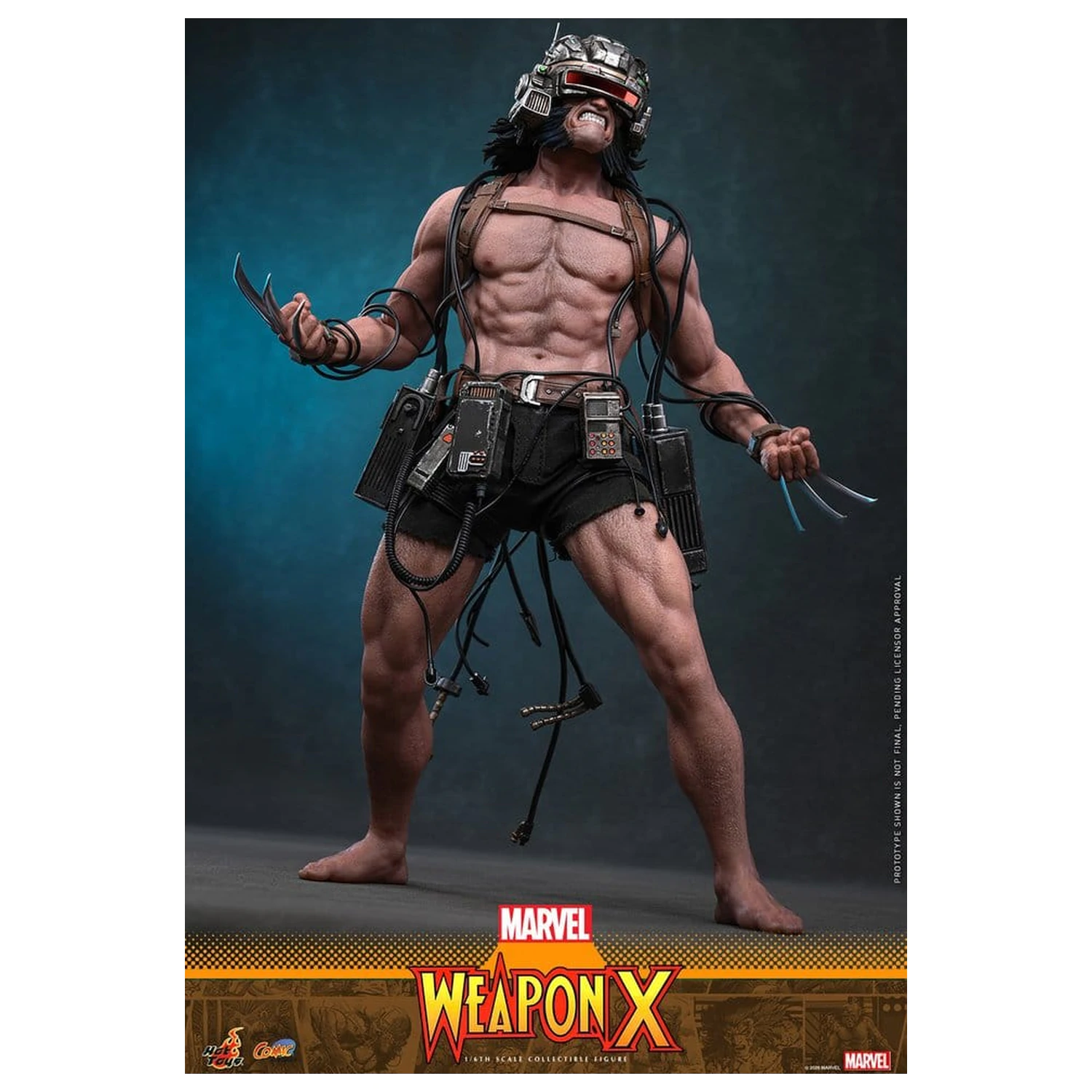 Marvel Comic Masterpiece akcijska figura 1/6 Weapon X 31 cm fotografija izdelka