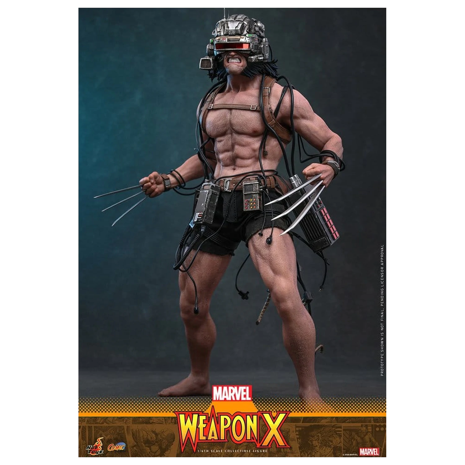 Marvel Comic Masterpiece akcijska figura 1/6 Weapon X 31 cm fotografija izdelka