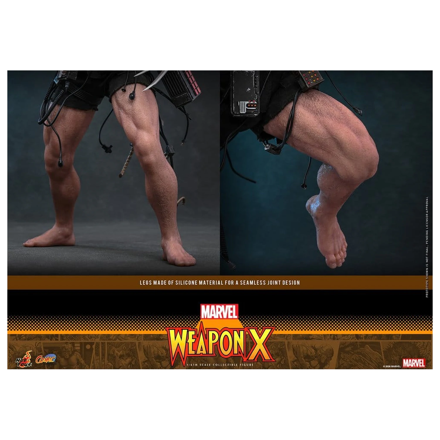 Marvel Comic Masterpiece akcijska figura 1/6 Weapon X 31 cm fotografija izdelka