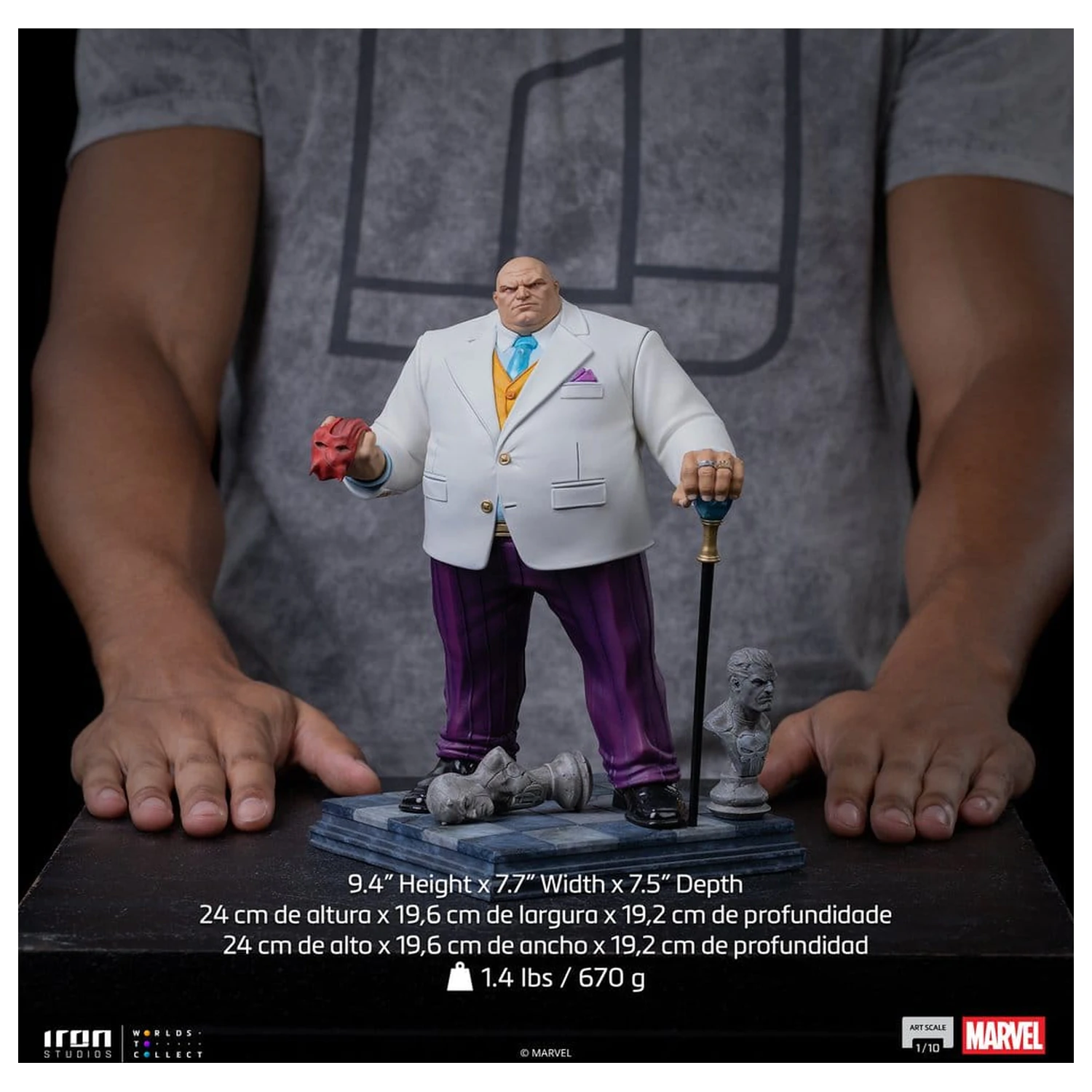 Marvel Comics Art Scale kip 1/10 Kingpin 24 cm fotografija izdelka
