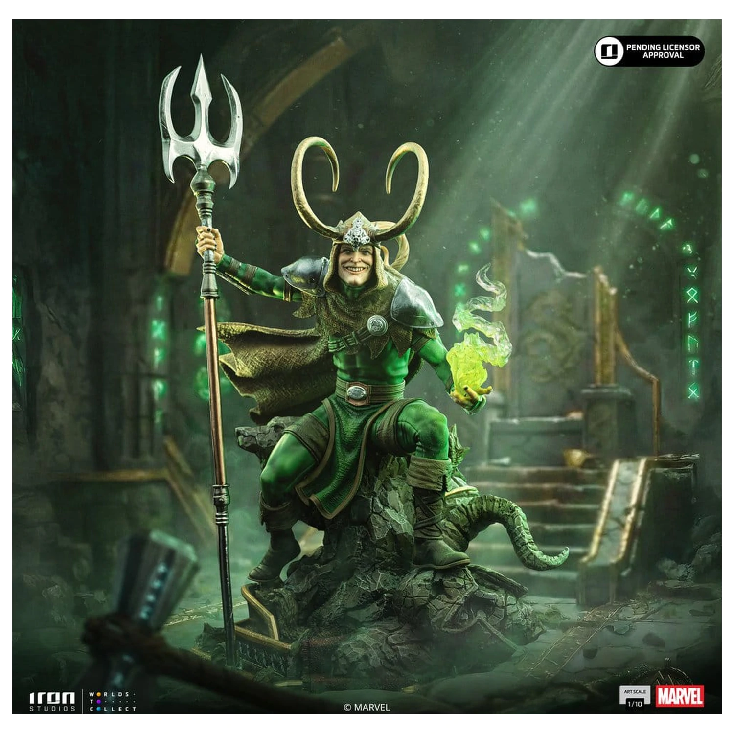Marvel Comics Art Scale kip 1/10 Loki 28 cm fotografija izdelka