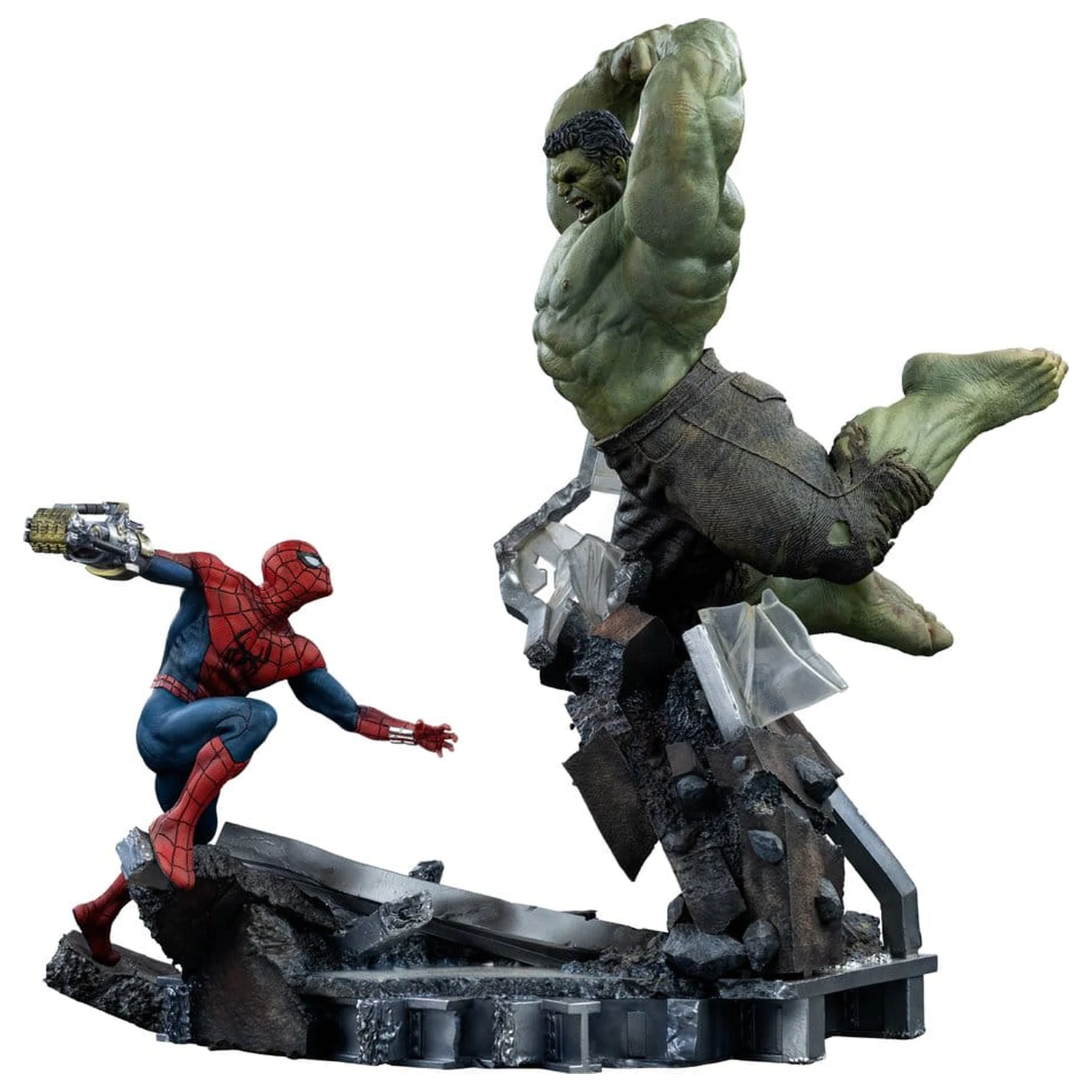 Marvel Comics Art Scale kip 1/10 Spider-Man vs Hulk 38 cm fotografija izdelka