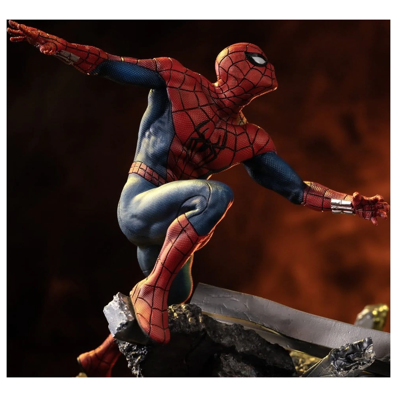 Marvel Comics Art Scale kip 1/10 Spider-Man vs Hulk 38 cm fotografija izdelka
