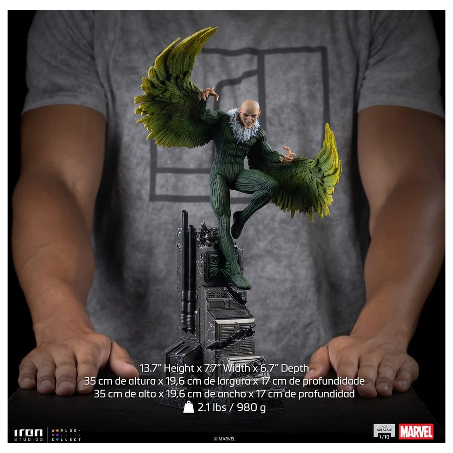 Marvel Comics BDS Art Scale kip 1/10 Vulture (Spider-Man vs Villains Diorama) 35 cm fotografija izdelka