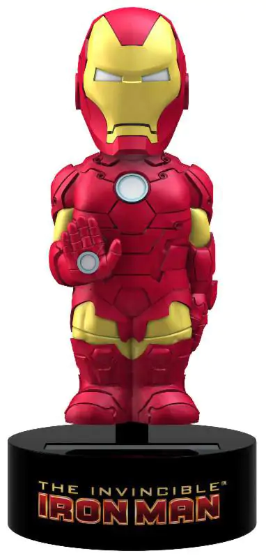 Marvel Comics Body Knocker figura z nihajočo glavo Iron Man 15 cm fotografija izdelka