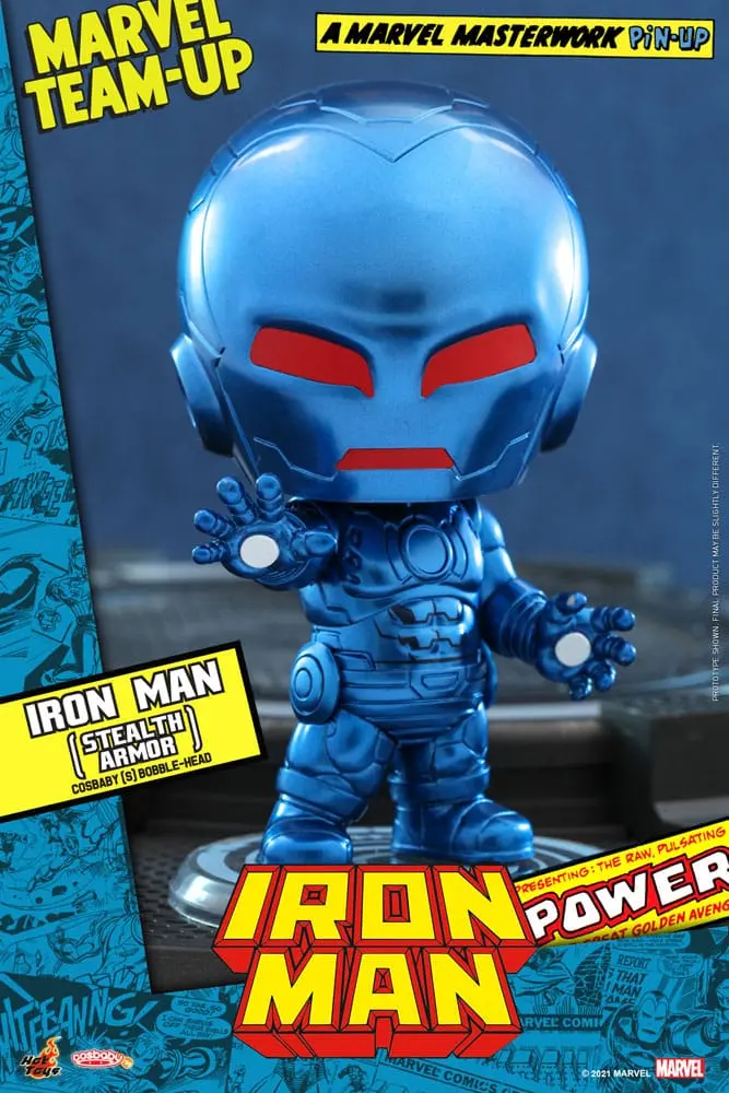 Marvel Comics Cosbaby (S) Mini Figurica Iron Man (Stealth Armor) 10 cm fotografija izdelka