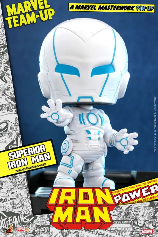 Marvel Comics Cosbaby (S) Mini Figurica Superior Iron Man 10 cm fotografija izdelka