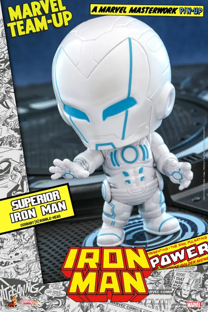 Marvel Comics Cosbaby (S) Mini Figurica Superior Iron Man 10 cm fotografija izdelka