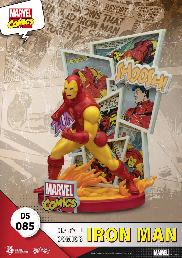 Marvel Comics D-Stage PVC Diorama Iron Man 16 cm fotografija izdelka