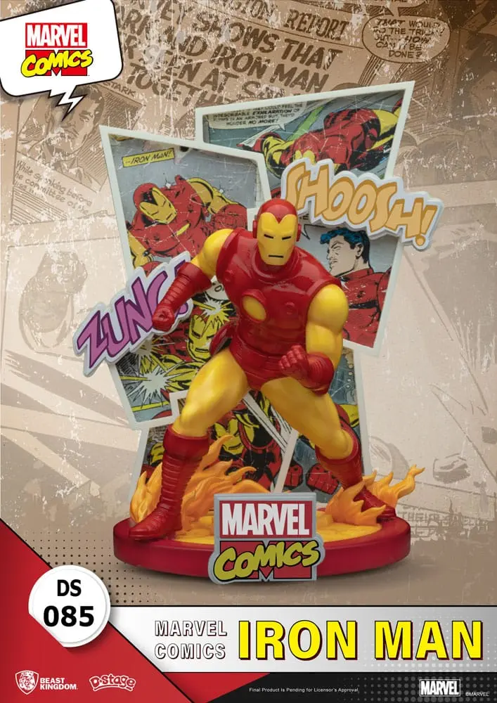Marvel Comics D-Stage PVC Diorama Iron Man 16 cm fotografija izdelka