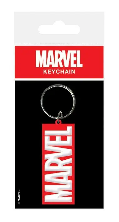 Marvel Comics Gumijast Keychain Logo 6 cm fotografija izdelka