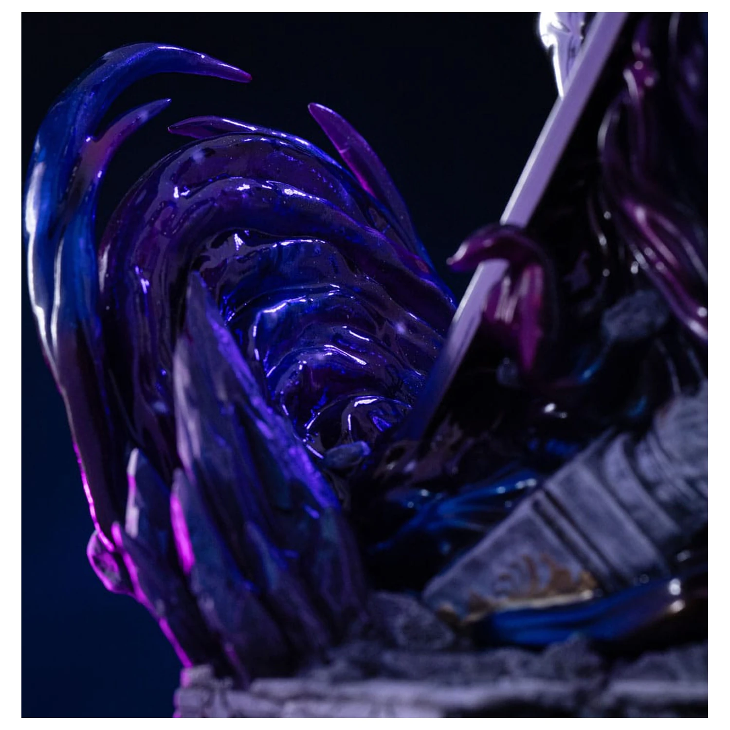 Marvel Comics Infinity Gauntlet Diorama Art Scale kip 1/10 Silver Surfer Deluxe 36 cm fotografija izdelka