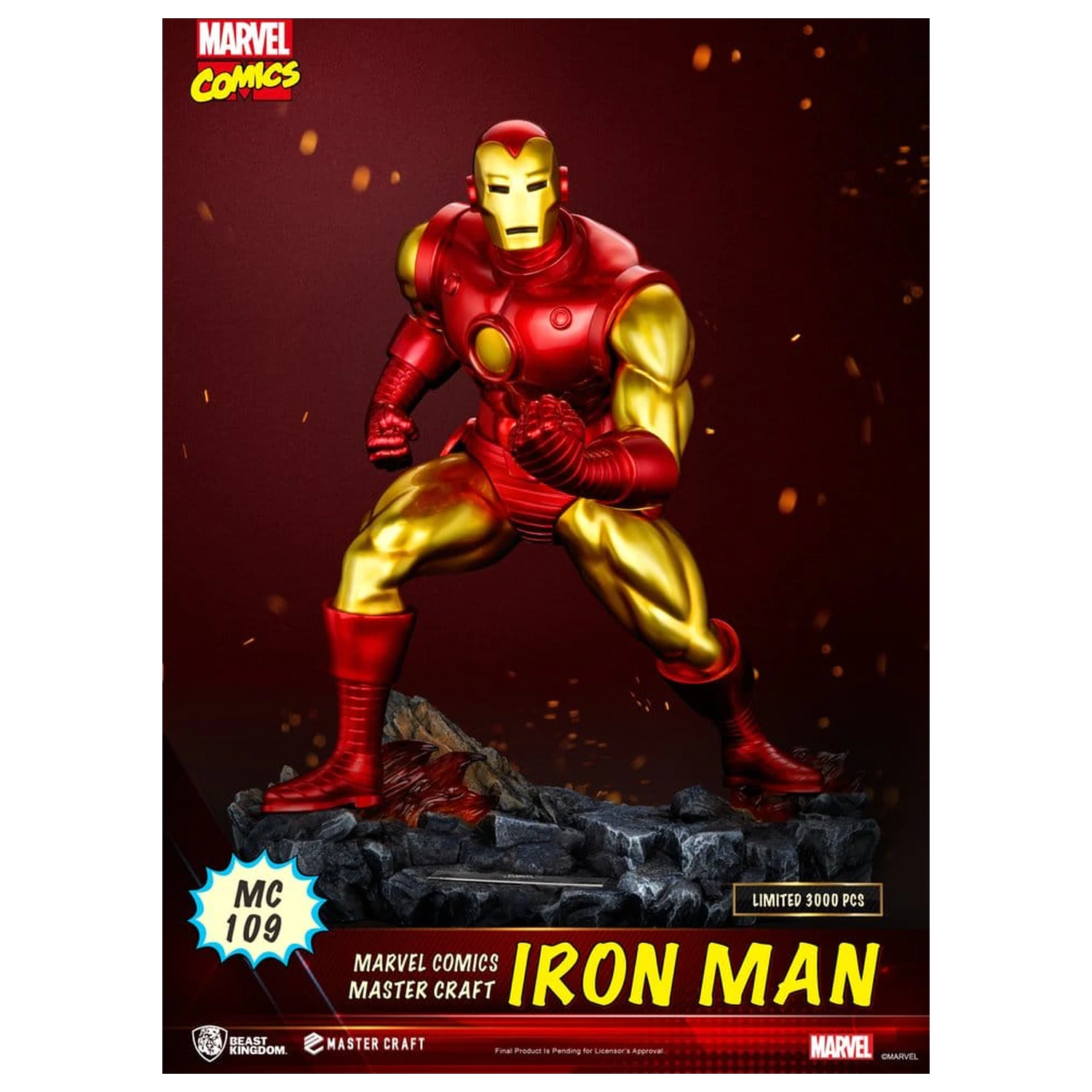 Marvel Comics Master Craft kip Iron Man 29 cm fotografija izdelka