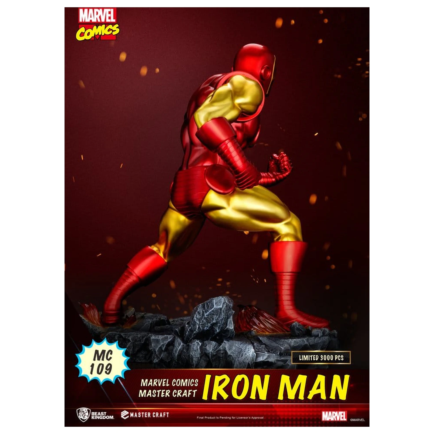 Marvel Comics Master Craft kip Iron Man 29 cm fotografija izdelka